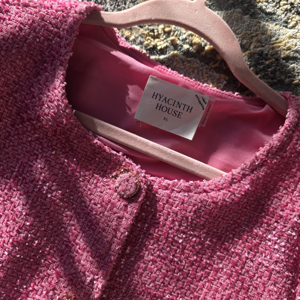 Hyacinth House Pink Midi Dress